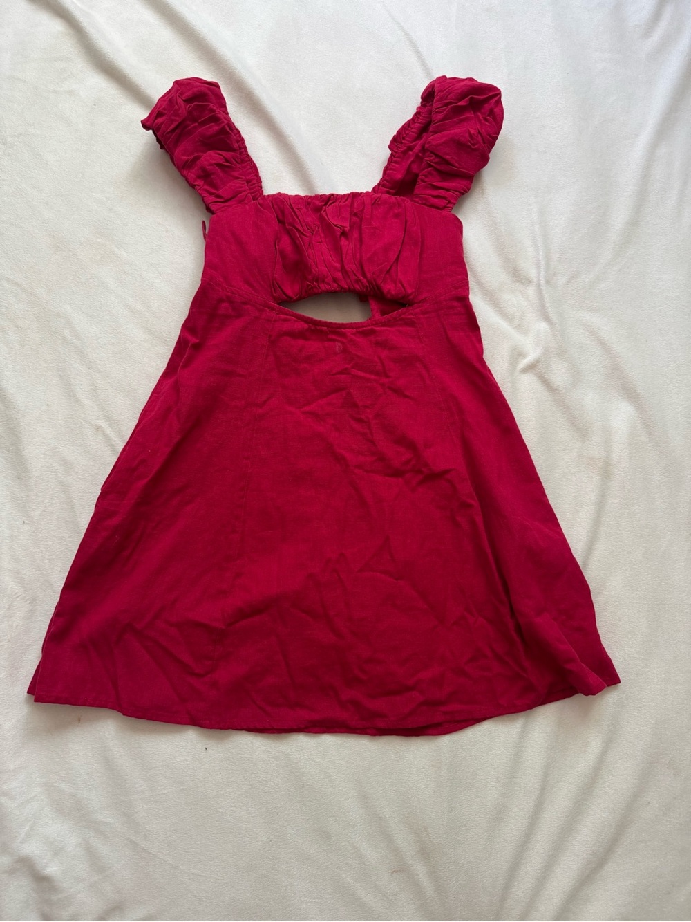 Free People babydoll mini dress